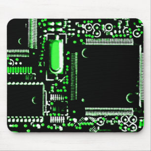 Tapis De Souris Mouspad du vert 2 de circuit