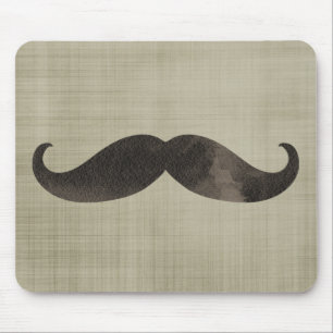 Tapis De Souris Moustache aquarelle