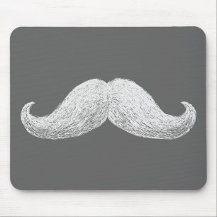 Tapis De Souris Moustache de La (foncée)