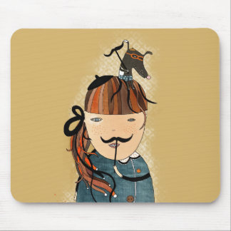 Tapis De Souris Moustache MousePad by Krize