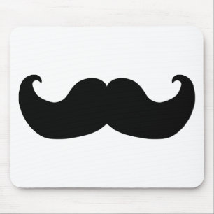 Tapis De Souris Moustache noire