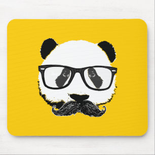 Tapis De Souris Moustache Pandaz dans la disco du DA