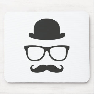 Tapis De Souris Moustache très anglaise