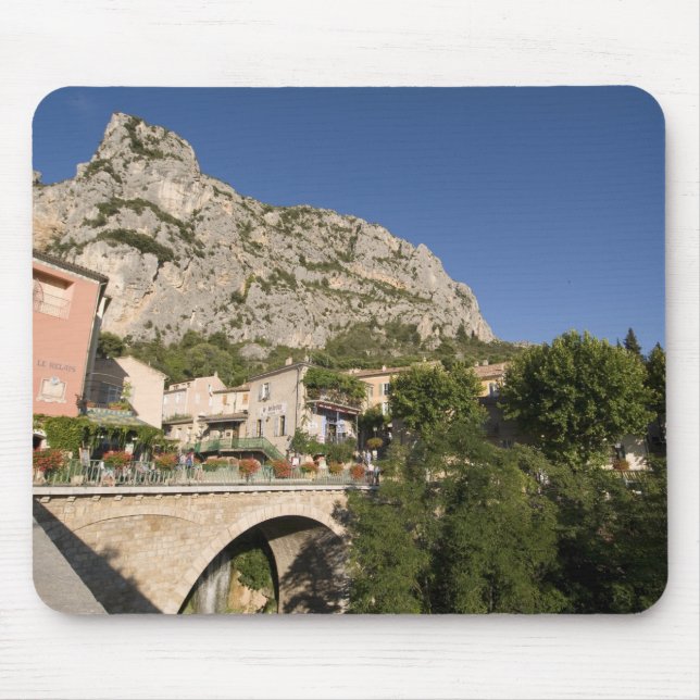 Tapis De Souris Moustiers-Sainte-Marie, Provence, France. (Devant)