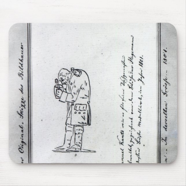 Tapis De Souris Moutarde de mélange de Kant, 1801 (Devant)