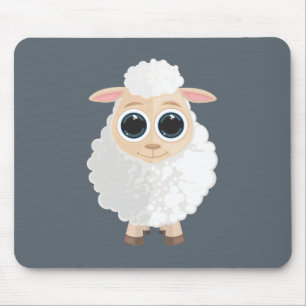 Tapis De Souris Mouton blanc