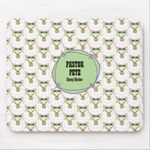 Tapis De Souris Mouton blanc souple