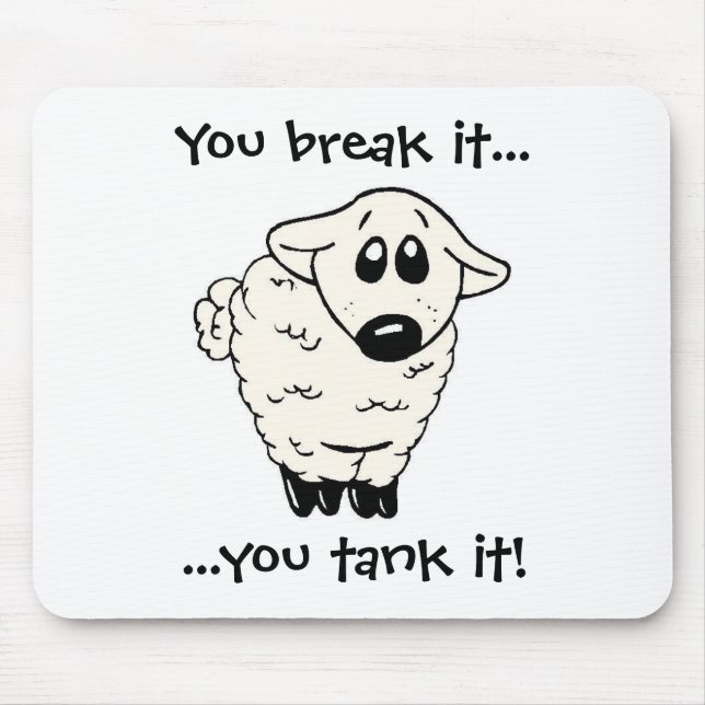 Tapis De Souris moutons (Devant)