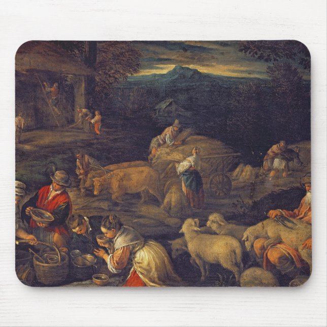 Tapis De Souris Moutons intérieurs ou cisaillants de ferme (Devant)