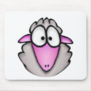Tapis De Souris Moutons Mousepad de bande dessinée