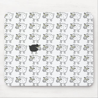 Tapis De Souris Moutons noirs
