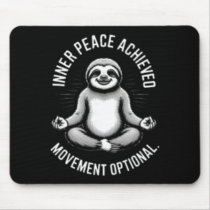 Tapis De Souris Mouvement de réalisation de la paix intérieure Yog