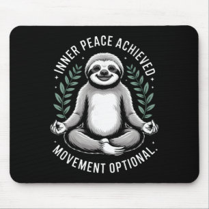 Tapis De Souris Mouvement de réalisation de la paix intérieure Yog