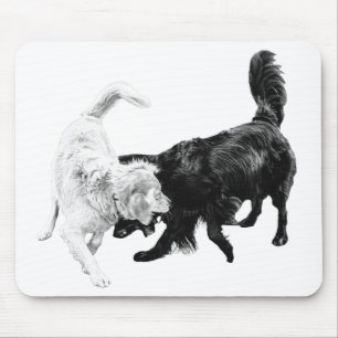 Tapis De Souris Mouvement sur les Mots