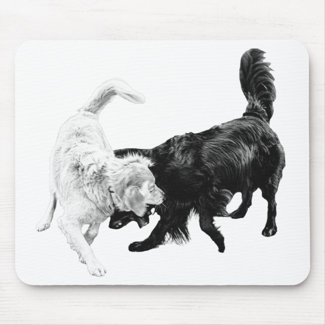 Tapis De Souris Mouvement sur les Mots (Devant)
