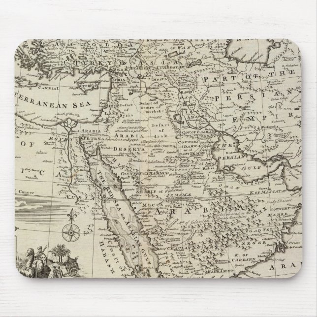 Tapis De Souris Moyen-Orient (Devant)