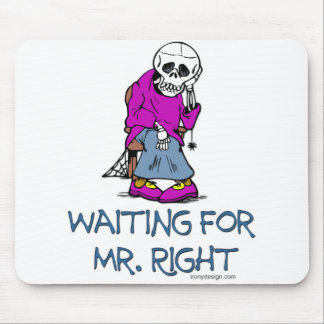 Tapis De Souris Mr.Right de attente