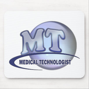 Tapis De Souris MT FunBlue LOGO - LABORATOIRE TECHNOLOGISTE MÉDICA