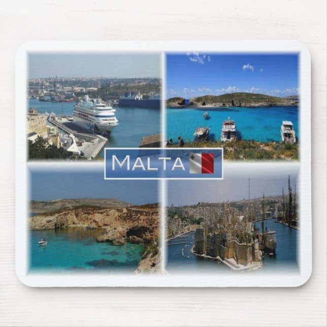 Tapis De Souris MT Malte - Zone industrielle maritime de La Valett (Devant)