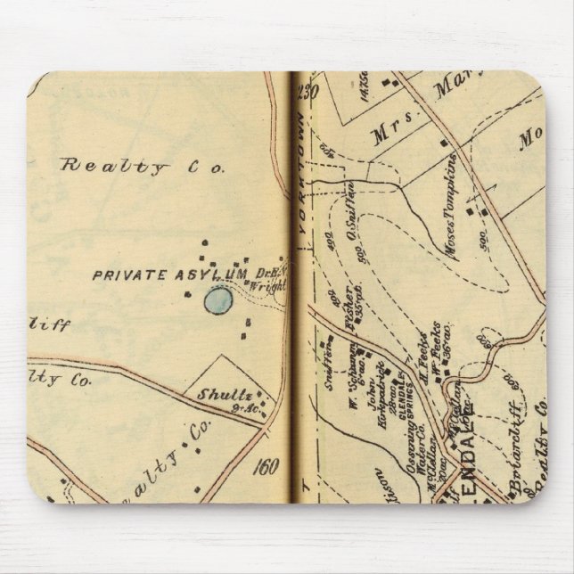 Tapis De Souris Mt Pleasant, New York 2 (Devant)