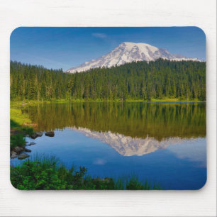 Tapis De Souris Mt. Rainier et Reflection Lake