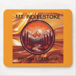 Tapis De Souris Mt. Revelstoke Colombie-Britannique