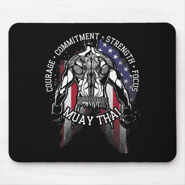 Tapis De Souris Muay Thai  (Devant)