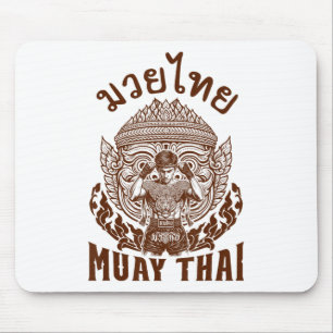 Tapis De Souris Muay Thai Boxer Boxer Lover Thai Boxing Thaïlande