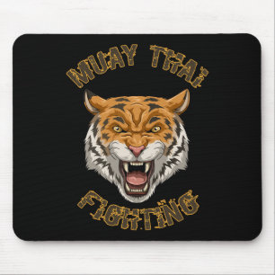 Tapis De Souris Muay Thai Tiger - Boxe Thaïlandaise Et Kickboxing