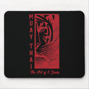 Tapis De Souris Muay Thai Tigre Art des 8 Membres Cadeau de Kickbo