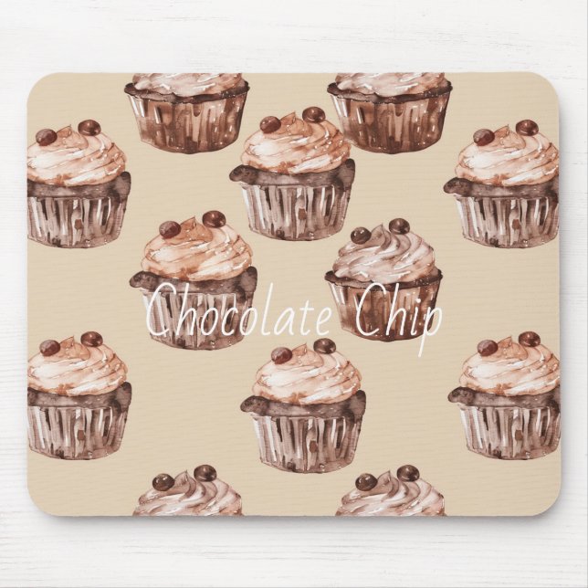 Tapis De Souris Muffins au Chocolat (Devant)