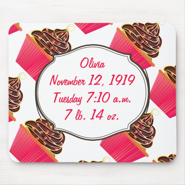 Tapis De Souris Muffins glacés (Devant)