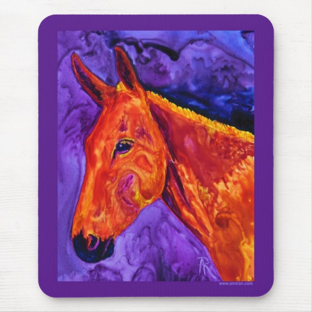 Tapis De Souris Mule Mousepad - "Rusty" (Devant)