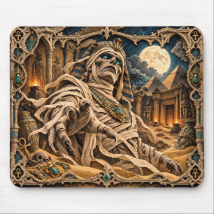 Tapis De Souris Mummy, Monstre de Papier Découpé