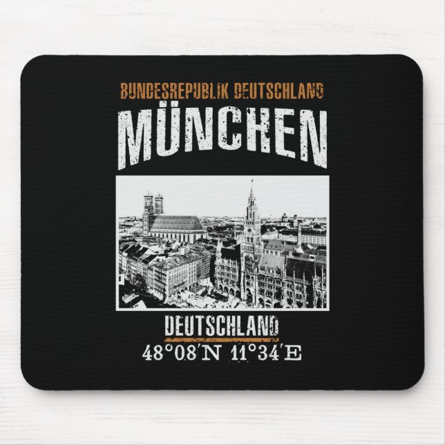 Tapis De Souris Munich (Devant)