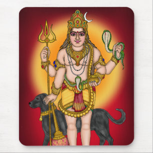 Tapis De Souris Mur Bhairava