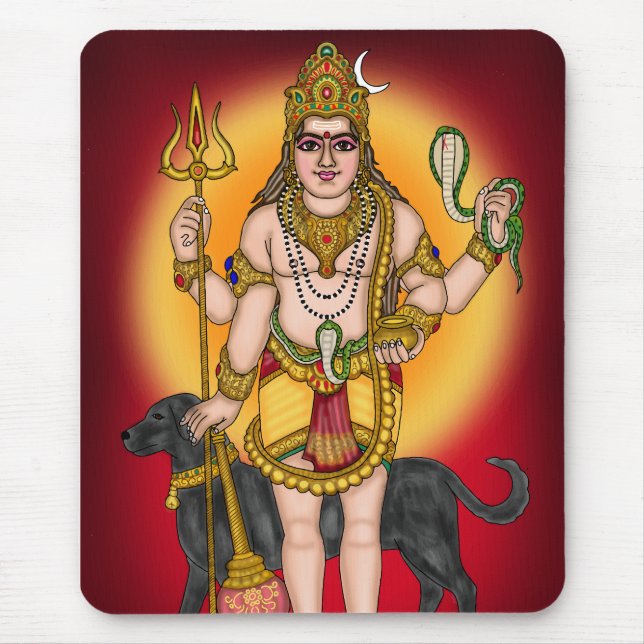 Tapis De Souris Mur Bhairava  (Devant)