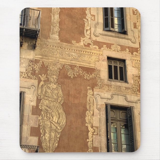 Tapis De Souris Mur de Barcelone (Devant)
