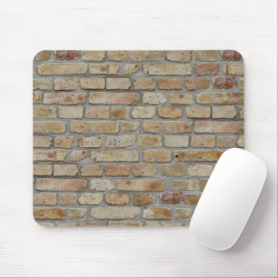 Tapis De Souris Mur de briques brunes Un motif original