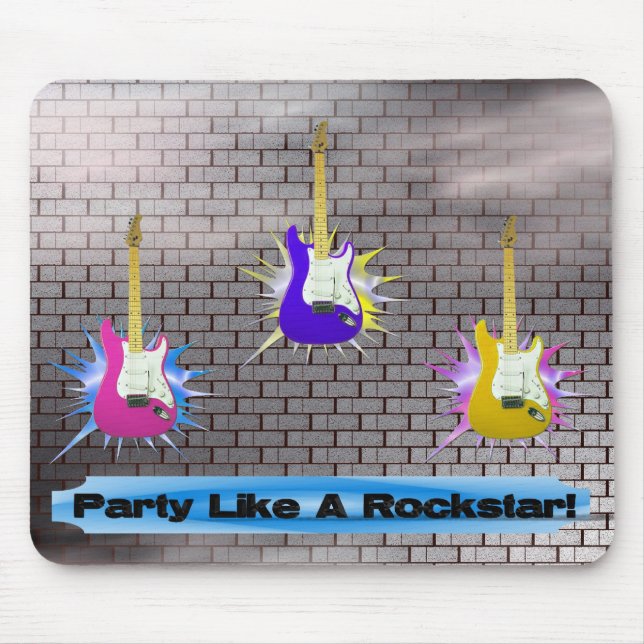 Tapis De Souris Mur de briques de Rockstar (Devant)