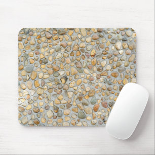 Tapis De Souris Mur de galets rustique