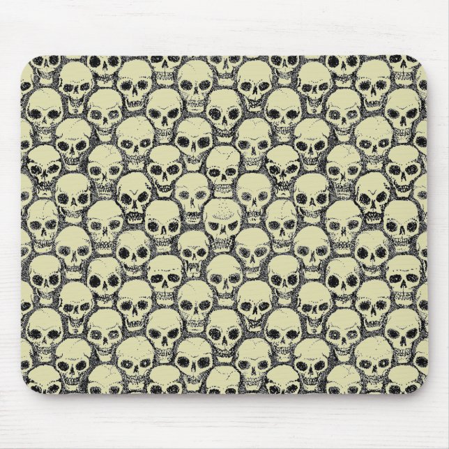 Tapis De Souris Mur des crânes (Devant)