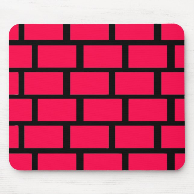 TAPIS DE SOURIS MUR EN BRIQUE ROUGE (Devant)