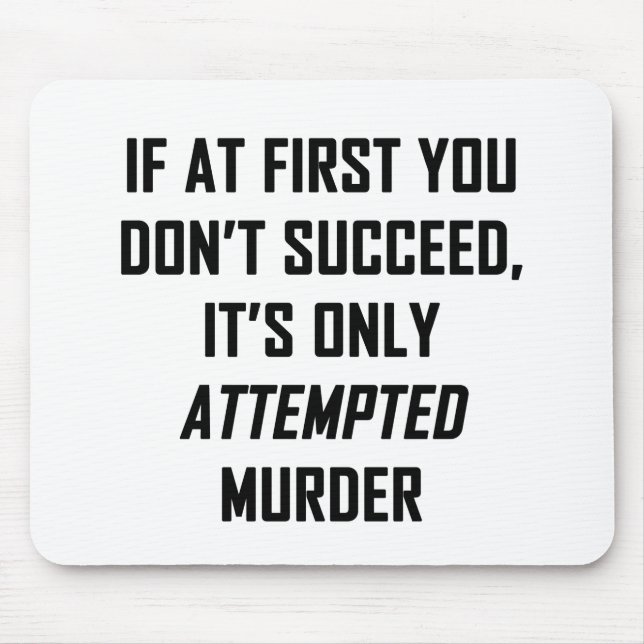 Tapis De Souris Murder (Devant)