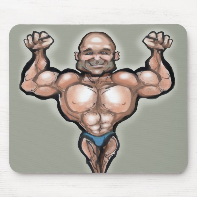 Tapis De Souris Muscle Dude (Devant)