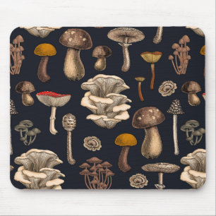 Tapis De Souris Mushrooms sauvages