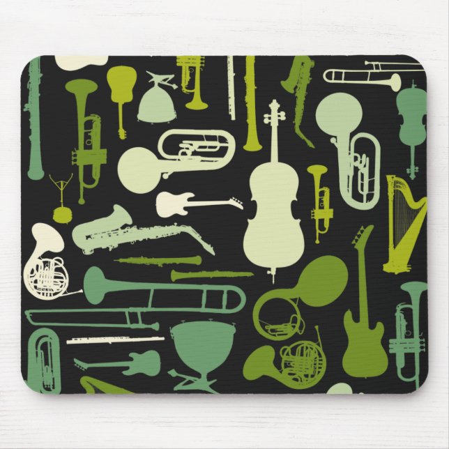 Tapis De Souris Music Instruments (Devant)
