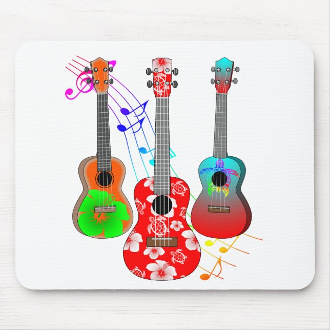 Tapis De Souris Music musical ukulele (Devant)