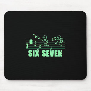 Tapis De Souris Musical drôle 67 Musique Meme Slang Six Sept Musiq