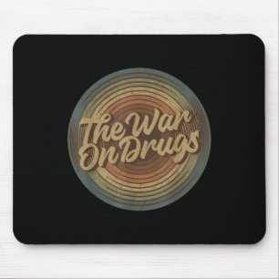 Tapis De Souris Musicien Retro War On Drugs Vinyl Vintage 2010s Ro